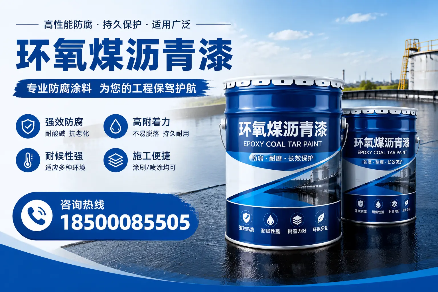 环氧煤沥青漆与其他漆类的比较，温县用户的选择依据